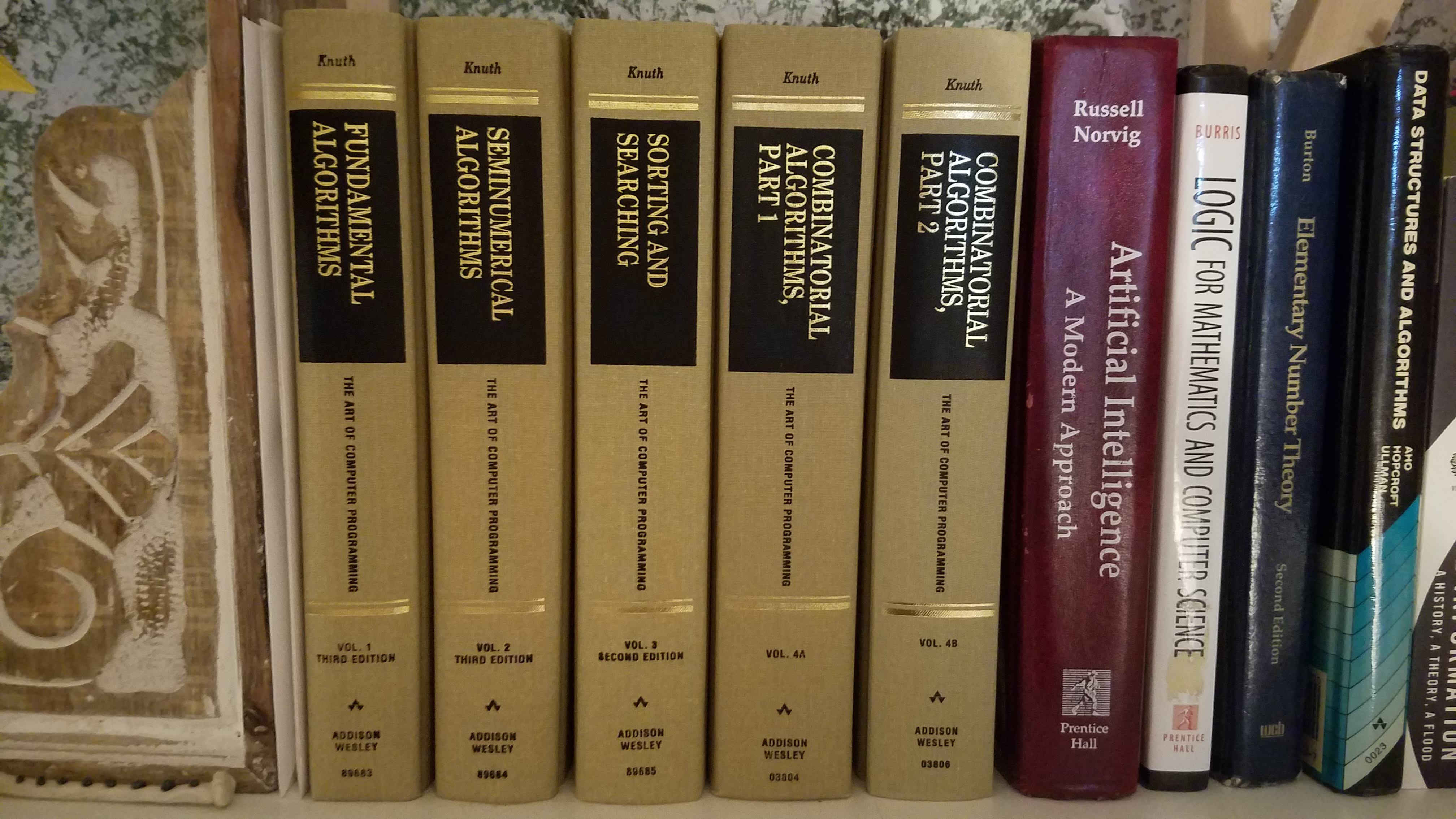 TAOCP Volumes 1,2,3,4a,4b